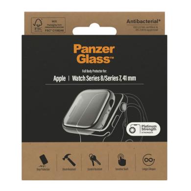PanzerGlass Protezione schermo completa per Apple Watch Series 7/8 41mm -ID21079 trasparente