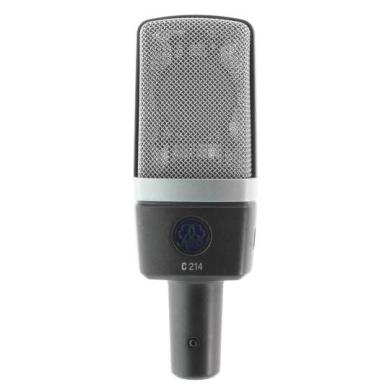 AKG C 214 Microfono nero - Ricondizionato - Come nuovo - Grade A+