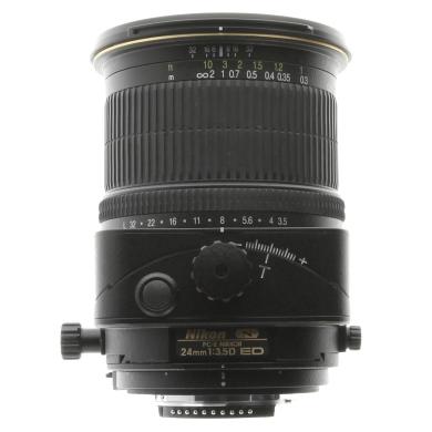 Nikon 24mm 1:3.5 PC-E D ED Tilt/Shift - Ricondizionato - Come nuovo - Grade A+