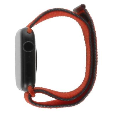 Apple Watch Series 6 Aluminiumgehäuse space grau 44mm Sport Loop rot (GPS)