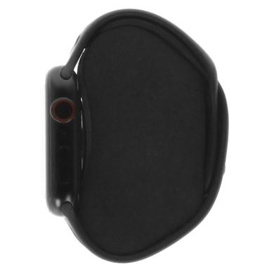 Apple Watch Series 8 Aluminiumgehäuse mitternacht 45mm Nike Sportarmband schwarz/schwarz (GPS + Cellular)