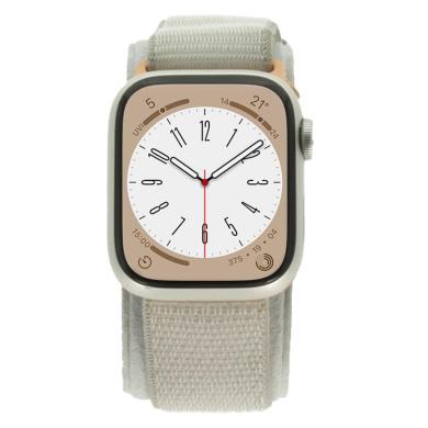 Apple Watch Series 8 GPS + Cellular 41mm Aluminio blanco estrella Correa Loop deportiva blanco estrella - Reacondicionado: muy bueno | 30 meses de garantía | Envío gratuito