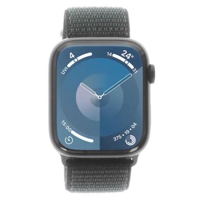 Apple Watch Series 9 Aluminium bleu de minuit 45mm Sport Loop bleu de minuit (GPS)