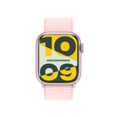 Apple Watch Series 9 GPS 41mm Aluminio rosé Correa Loop deportiva rosa claro - Reacondicionado: muy bueno | 30 meses de garantía | Envío gratuito