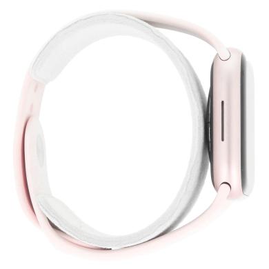 Apple Watch Series 9 Alluminio rosato 45mm Cinturino Sport rosa chiaro S/M (GPS)