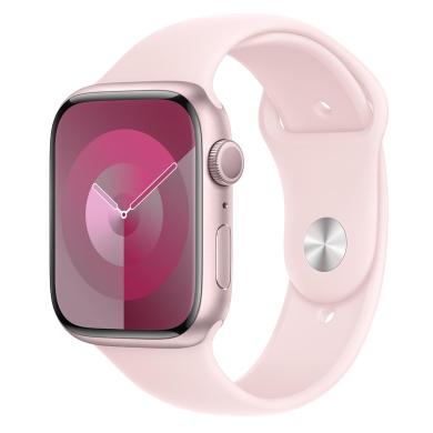 Apple Watch Series 9 Alluminio rosé 45mm Sport Loop rosa chiaro (GPS) nuovo