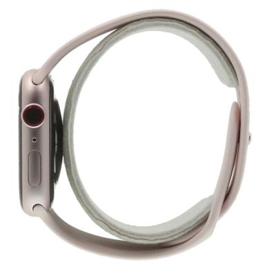 Apple Watch Series 9 Aluminiumgehäuse rosé 45mm Sportarmband hellrosa M/L (GPS + Cellular)