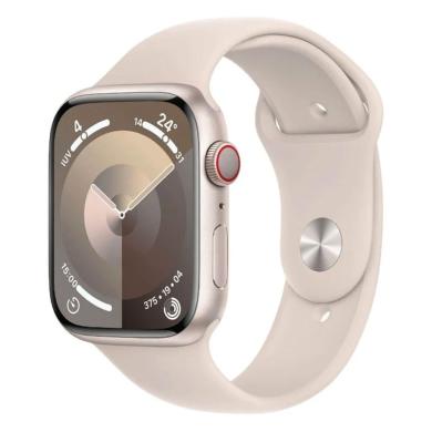 Apple Watch Series 9 Aluminiumgehäuse polarstern 41mm Sport Loop polarstern (GPS + Cellular)