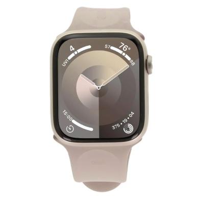 Apple Watch Series 9 GPS 45mm Alluminio galassia Cinturino Sport galassia S/M - Ricondizionato - Come nuovo - Grade A+