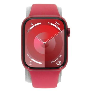 Apple Watch Series 9 GPS 45mm Aluminium rot Sportarmband rot M/L