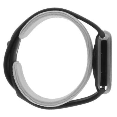 Apple Watch Series 9 Caja de acero inóxidable grafito 41mm Correa deportiva medianoche S/M (GPS + Celular)