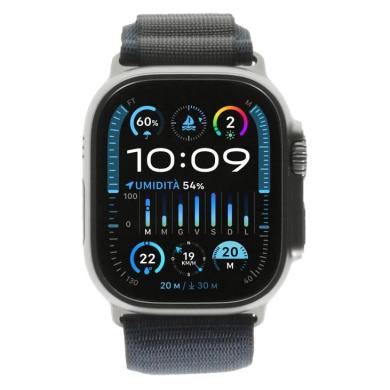Apple Watch Ultra 2 Cassa in titanio 49mm Alpine Loop blu M (GPS + Cellular) - Ricondizionato - Come nuovo - Grade A+