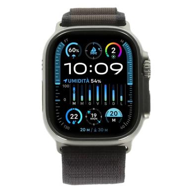 Apple Watch Ultra 2 Cassa in titanio 49mm Alpine Loop indaco S (GPS + Cellular)