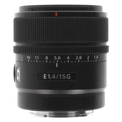 Sony 15mm 1:1.4 E G (SEL15F14G) E-Mount - Reacondicionado: como nuevo | 30 meses de garantía | Envío gratuito