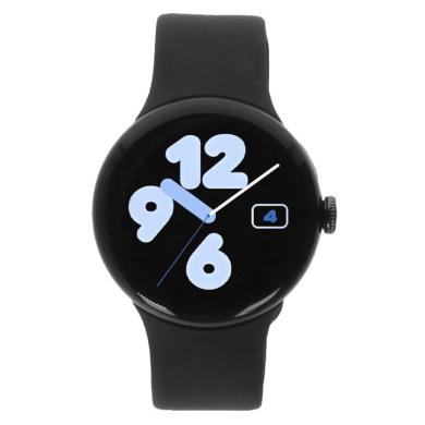 Google Pixel Watch 2 (Wi-Fi) nero opaco Cinturino Sport Obsidian nero - Ricondizionato - Come nuovo - Grade A+