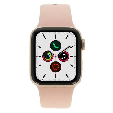 Apple Watch Series 5 Caja de aluminio oro 40mm Correa deportiva grapefruit (GPS + Celular)