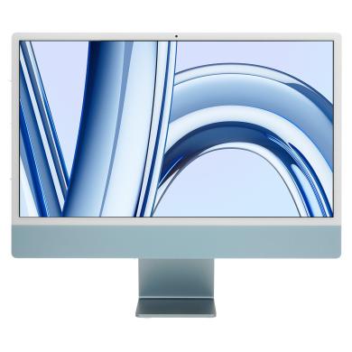 Apple iMac 24" 4.5K Display (2023) M3 8-Core CPU | 8-Core GPU 256 Go SSD 8 Go bleu