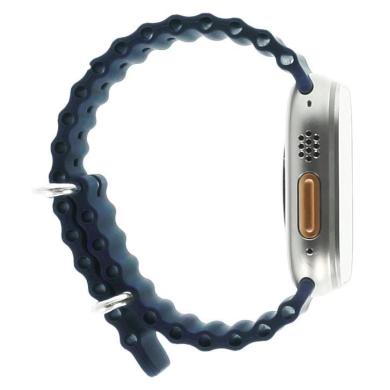 Apple Watch Ultra Caja de titanio 49mm con correa azul marino (GPS + Celular)