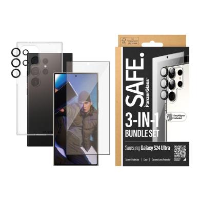 SAFE. by PanzerGlass Bundle für Samsung Galaxy S24 Ultra -ID 21736 klar