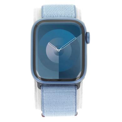 Apple Watch Series 7 Aluminiumgehäuse blau 41mm Sport Loop winterblau (GPS + Cellular)