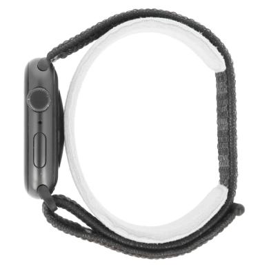 Apple Watch SE Nike Aluminiumgehäuse space grau 44mm Sport Loop schwarz (GPS)
