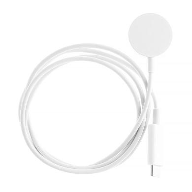 Magnetisches Schnellladegerät auf USB‑C Kabel für Apple Watch -ID21817 weiß