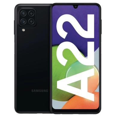 Samsung Galaxy A22 4G 4GB Dual-Sim 128GB nero - Ricondizionato - buono - Grade B