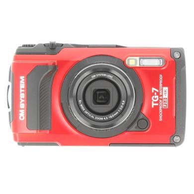 Olympus TG-7 rosso - Ricondizionato - ottimo - Grade A