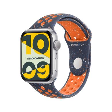 Apple Watch Series 9 GPS 45mm Aluminio medianoche Correa Nike deportiva azul llama M/L - Reacondicionado: muy bueno | 30 meses de garantía | Envío gratuito