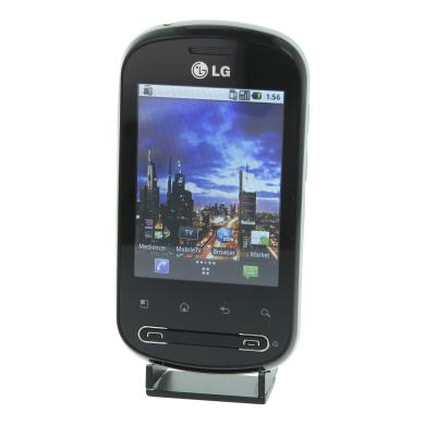 LG Optimus Me P350 512 MB schwarz silber