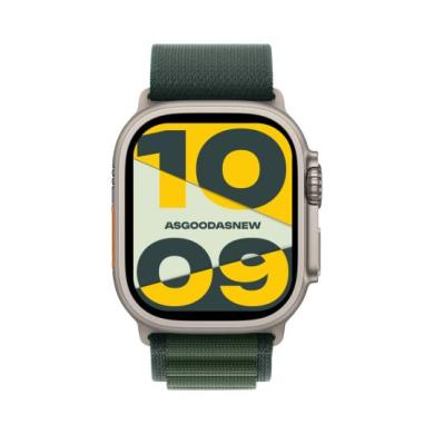 Apple Watch Ultra 2 GPS + Cellular 49mm titanio natural Alpine Loop verde oscuro S - Reacondicionado: muy bueno | 30 meses de garantía | Envío gratuito