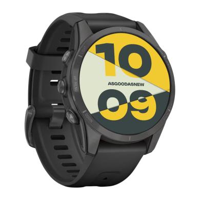 Garmin Epix Pro (Gen 2) Sapphire negro/gris carbón Titan QuickFit-Pulsera de silicona (010-02802-15) - Reacondicionado: muy bueno | 30 meses de garantía | Envío gratuito