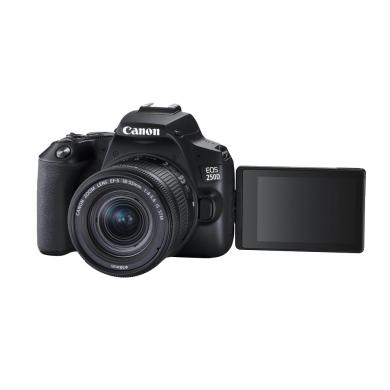 Canon Eos 250D Avec Objectif Ef-S 18-55 3.5-5.6 III Noir