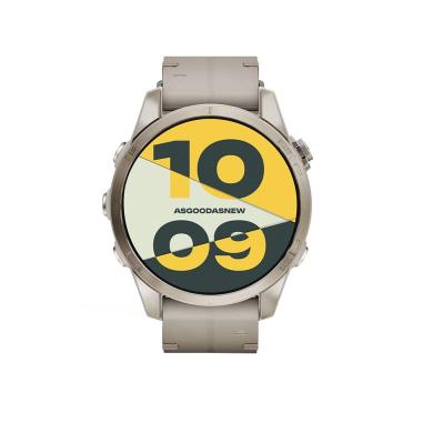 Garmin Fenix 7S Pro Sapphire Solar 42mm beige/oro (010-02776-30) - Nuevo | 30 meses de garantía | Envío gratuito