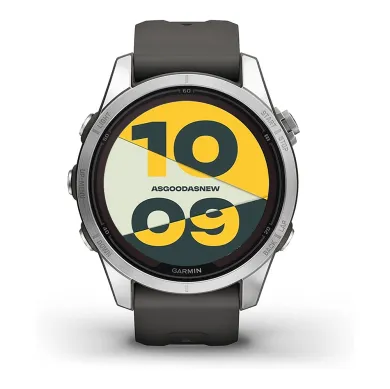 Garmin Fenix 7S Pro Solar 42mm grafito/acero (010-02776-01) - Reacondicionado: muy bueno | 30 meses de garantía | Envío gratuito