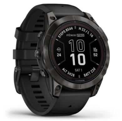 Garmin Fenix 7X Pro Solar negro/gris 51mm (010-02778-01) - Reacondicionado: muy bueno | 30 meses de garantía | Envío gratuito