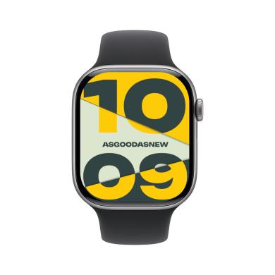 Apple Watch Series 11 GPS 46mm Aluminio gris espacial Correa deportiva negro M/L - Nuevo | 30 meses de garantía | Envío gratuito