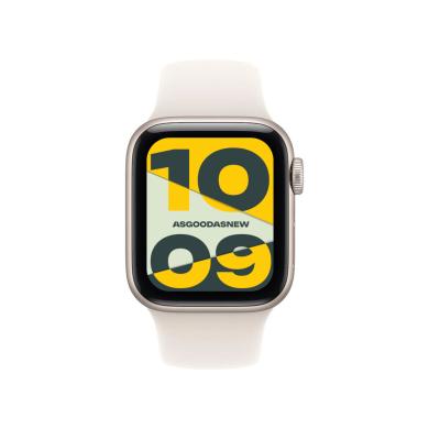 Apple Watch SE 3 GPS + Cellular 44mm Aluminium polarstern Sportarmband polarstern M/L