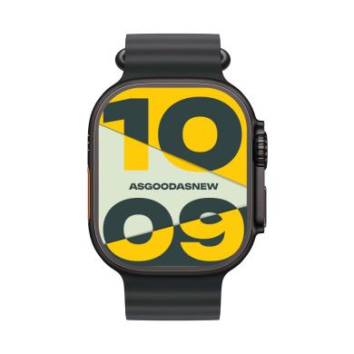 Apple Watch Ultra 3 GPS + Cellular 49mm Titan schwarz Ocean Armband negro - Reacondicionado: como nuevo | 30 meses de garantía | Envío gratuito