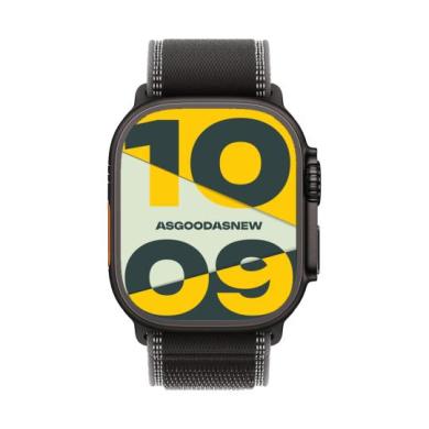 Apple Watch Ultra 3 GPS + Cellular 49mm titanio negro Trail Loop negro/gris carbón M/L - Nuevo | 30 meses de garantía | Envío gratuito