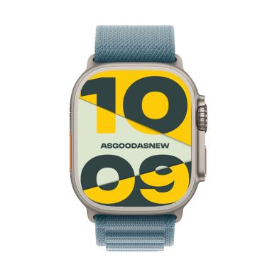 Apple Watch Ultra 3 GPS + Cellular 49mm titanio natural Alpine Loop azul claro - Reacondicionado: como nuevo | 30 meses de garantía | Envío gratuito