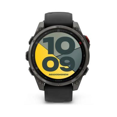 Garmin Fenix 8 Pro AMOLED Sapphire 51mm nero/titanio carbon gray DLC Titanioio (010-03199-01) - Ricondizionato - Come nuovo - Grade A+