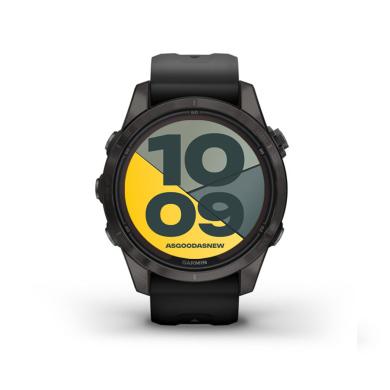 Garmin Fenix 7S Pro Sapphire Solar 42mm negro/titan gris carbón DLC (010-02776-11) - Reacondicionado: muy bueno | 30 meses de garantía | Envío gratuito