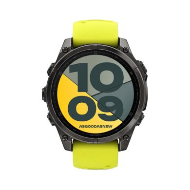 Garmin Fenix 8 AMOLED Sapphire 47mm negro/verde DLC - Reacondicionado: como nuevo | 30 meses de garantía | Envío gratuito