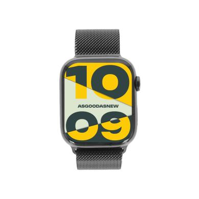 Apple Watch Series 9 GPS 45mm Aluminio medianoche pulsera milanesa grafito - Reacondicionado: muy bueno | 30 meses de garantía | Envío gratuito