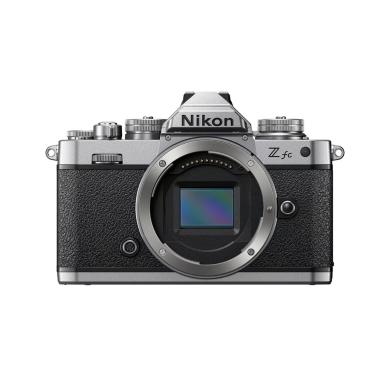 Nikon Z fc con objectivo Z DX 16-50mm 1:3.5-6.3 VR + Z DX 50-250mm 1:4.5-6.3 VR plata - Reacondicionado: como nuevo | 30 meses de garantía | Envío gratuito
