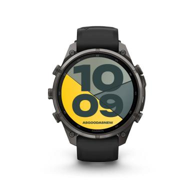 Garmin Fenix 9 47mm nero/grigio carbone DLC titanio (010-04762-11) 64GB - Ricondizionato - Come nuovo - Grade A+