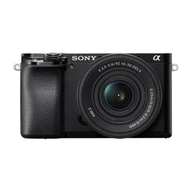 Sony Alpha 6100 nero con obiettivo 16-50mm 1:3.5-5.6 E PZ OSS II nero - Ricondizionato - Come nuovo - Grade A+