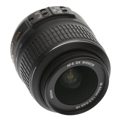 Nikon AF-S 18-55mm 1:3.5-5.6 G DX ED NIKKOR noir