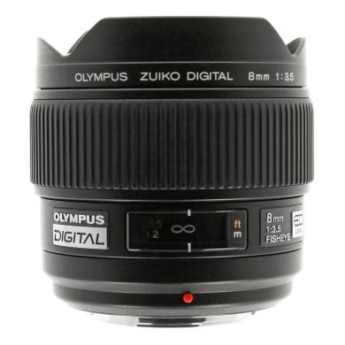 Olympus Zuiko Digital 8mm 1:3.5 Fisheye negro